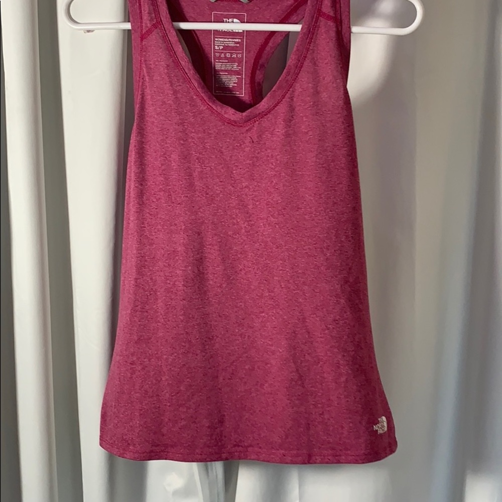 Pink workout top